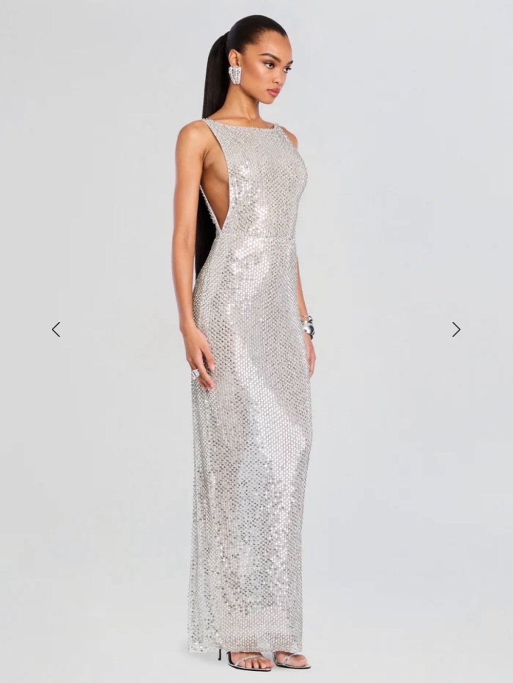 Retrofete Asha Sequin Dress XS